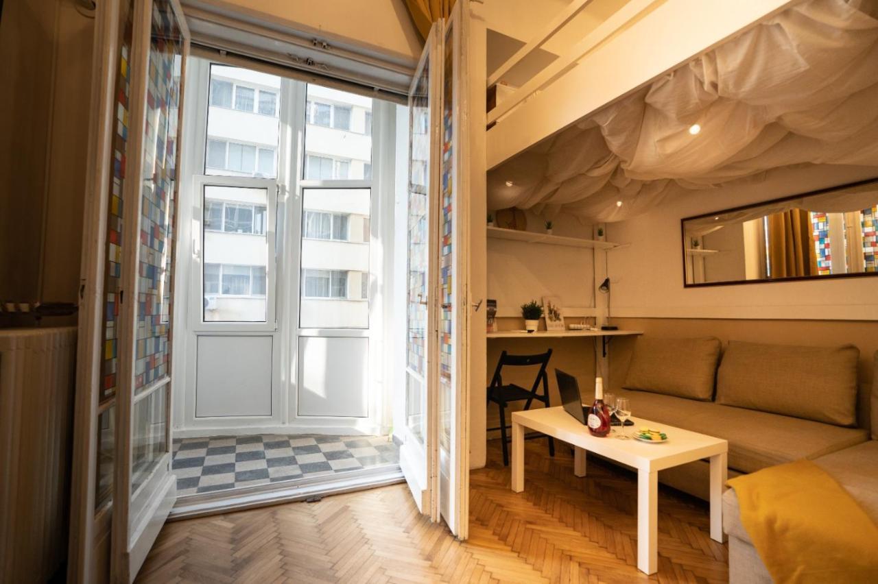 Appartement Cozy Studio Cismigiu Garden à Bucarest Extérieur photo